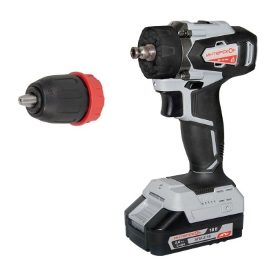 Дрель-шуруповерт Интерскол ДА-13/18ВК аккум. патрон:быстрозажимной (575.2.2.77)