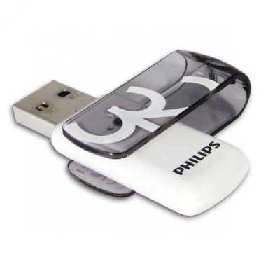 Флеш накопитель 32GB PHILIPS VIVID2.0 32GB, USB 2.0