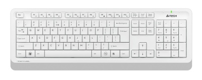 Клавиатура + мышь A4Tech Fstyler FG1010 клав:белый/серый мышь:белый/серый USB беспроводная Multimedia
