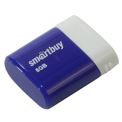 Smartbuy USB Drive 8GB LARA Blue SB8GBLara-B