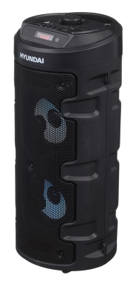 Минисистема Hyundai H-MC160 черный 50Вт/FM/USB/BT/SD/MMC