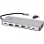 Адаптер TypeC -->(2HDMI+DP)4K*60Hz+3USB3.0+TC+USB2.0+RJ45+SD+TF+PD+audio+TCадаптер, VCOM <4706> VCOM Адаптер iOpen USB 3.1 Type-C M/HDMI+USB 2.0 Type-AF+3 x USB 3.0+RJ45+TF+SD+DisplayPort+USB Type-C+mini jack 3.5 (CU4706)