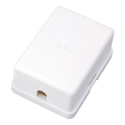 Rexant (03-0001) Розетка телефонная внешняя, 1 порт UTP RJ-14 (6P4C), CAT 3