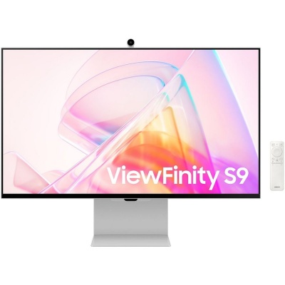 Монитор Samsung ViewFinity S9 S27C902PAI белый, 27" 5120x1440, IPS, 60Hz, Mini DP+Thunderbolt 4, pivot