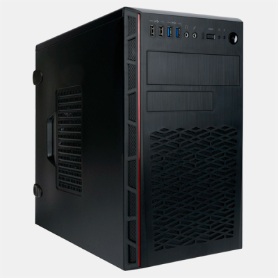 Корпус Mini Tower InWin EMR065 Black 500W PM-500ATX  U3.0*2+U2.0*2+A(HD)+intrusion switch  mATX (6197047)