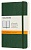 Блокнот Moleskine CLASSIC SOFT QP611K15 Pocket 90x140мм 192стр. линейка мягкая обложка зеленый