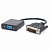 Cablexpert Переходник DVI-D-VGA Digital , 25M/15F, длина кабеля 0,2м, черный, пакет (A-DVID-VGAF-01)