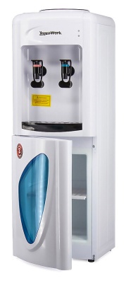 Кулер Aqua Work 0.7LDR напольный электронный белый