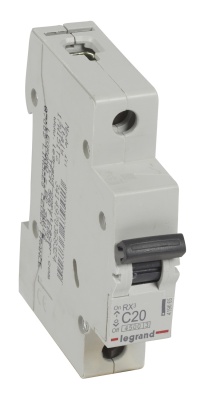 Выключатель автоматический Legrand RX3 419665 20A тип C 4.5kA 1П 230В 1мод