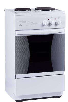 Плита Электрическая Flama CE 3201 W белый эмаль