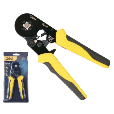 Инструмент обжимной Deli Пресс-клещи квадратные для обжима наконечников DL-L11 0,25-10 кв.мм