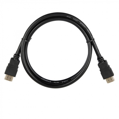 Кабель ACD Кабель ACD-DHHM2-10B |ACD-DHHM2-10B| HDMI 2.0, Golden Plated,19m/19m, Черный, 1м (742224)