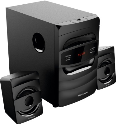 Микросистема Hyundai H-MS1404 черный 30Вт FM USB BT SD