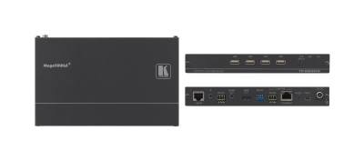 Kramer TP-590RXR Приемник HDMI, Аудио, RS-232, ИК, USB по витой паре HDBaseT; поддержка 4К60 4:2:0, POE (50-80319190)