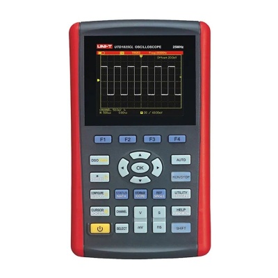 Осциллографы UNI-T Портативный осциллограф UTD1025CL , 1 канала, 25 МГц, 200 МВыб/с