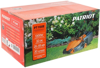 Газонокосилка роторная Patriot PT1130E (512309231) 1300Вт