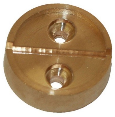 Плашка для опечатывания 96527 2 латунь 0.16кг