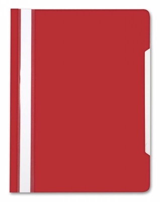 Папка-скоросшиватель Бюрократ -PS20RASP A4 прозрач.верх.лист пластик малиновый 0.12/0.16