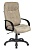 Кресло руководителя Бюрократ CH-824 песочный Light-21 крестовина пластик