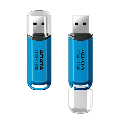 Флеш Диск A-DATA 32GB <AC906-32G-RWB> Classic C906, USB 2.0, Синяя