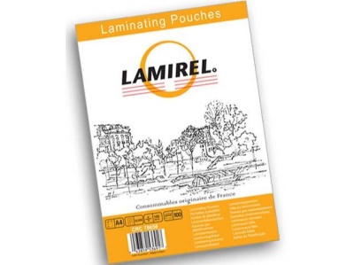 Lamirel Пленка для ламинирования CRC-7865801 (А4, 100мкм, 100 шт.)