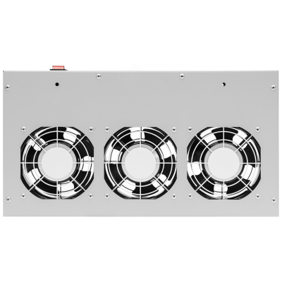 Модуль вентиляторный 19", 3 вентилятора, регулируемая глубина 230-415мм, без терморегулятора