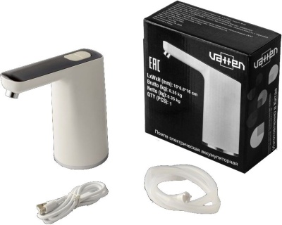 Помпа для 19л бутыли Vatten №10 электрический белый