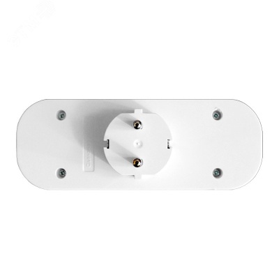 Тройник на 3 гнезда без заземления 6А