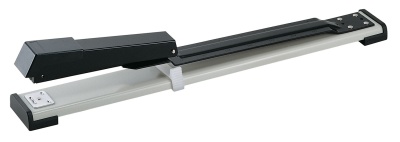 Степлер брошюровочный Kw-Trio 5900 Full-strip 24/6 26/6 (20листов) серый/черный 210скоб