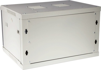 Шкаф коммутационный Lanmaster TWT-CBWPG-9U-6X6-GY 9U 600x600мм пер.дв.стекл 60кг серый