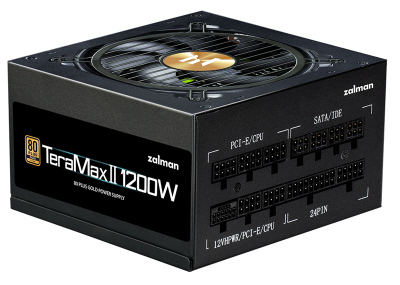 Блок питания Zalman ZM1200-TMX2, 1200W, ATX12V v2.52, APFC, 12cm Fan, 80+ Gold Gen5, Full Modular, Retail (ZM1200-TMX2)