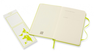 Блокнот Moleskine CLASSIC MM710C2 Pocket 90x140мм PP 192стр. линейка твердая обложка лайм