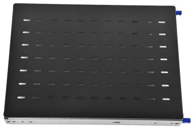 ЦМО Полка усиленная с телескопическими направляющими грузоподъёмностью 150 кг глубина 620 мм, черный, ТСВ-62У