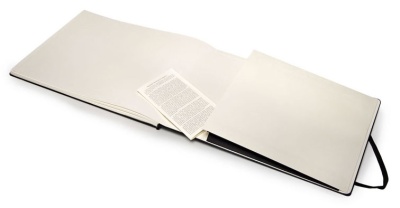 Блокнот для акварели Moleskine ART WATERCOLOR ARTMM804 Large 130х210мм 72стр. твердая обложка черный