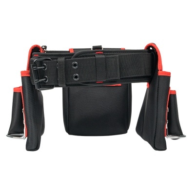 Сумка-пояс двухсекционная усиленная с двухшпеньковым ремнем С-12 Basic Master