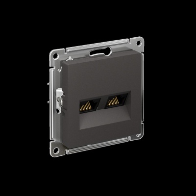 Розетка двойная компьютерная Schneider Electric ATN001485