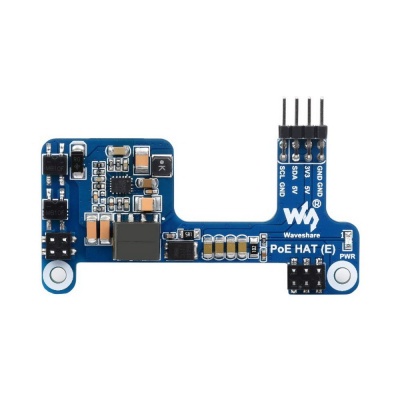 Плата интерфейсная ACD  Waveshare Power over Ethernet HAT (E) for Raspberry Pi 3B+/4B 802.3af-compliant