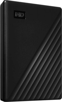 Жесткий диск WD Original USB 3.0 1Tb WDBYVG0010BBK-WESN My Passport 2.5" черный