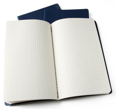 Блокнот Moleskine CAHIER JOURNAL QP317 Large 130х210мм обложка картон 80стр. клетка черный (3шт)