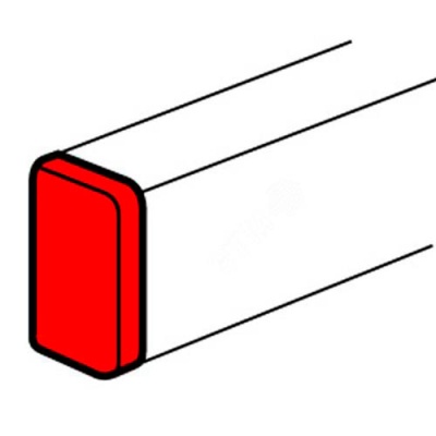 Заглушка для короба Legrand 010722 торцевая 50x80мм белый