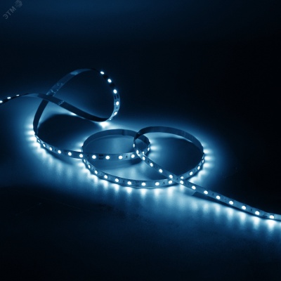 Лента светодиодная LED 5050/60-SMD 14,4 Вт/м 510 Лм/м 6000К холодный IP20 12 В DC 8 мм (катушка 5 м ZIP bag) Elementary Gauss Gauss 355000314