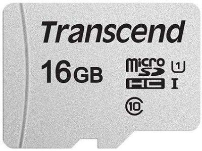 Флеш карта microSDHC 16Gb Class10 Transcend TS16GUSD300S w/o adapter