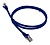 Патч-корд Lanmaster LAN-PC45/S6-0.5-BL FTP вилка RJ-45-вилка RJ-45 кат.6 0.5м синий LSZH