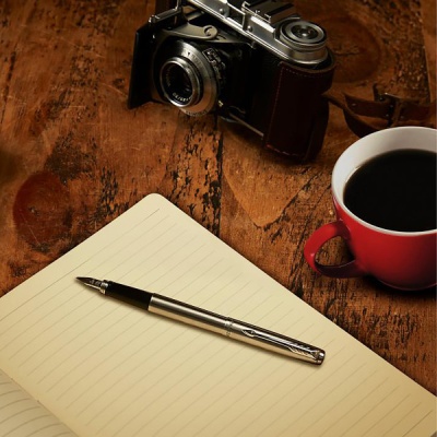 Набор ручек Parker Jotter Core FK61 (CW2093258) Stainless Steel сталь нержавеющая подар.кор. ручка перьевая, ручка шариковая