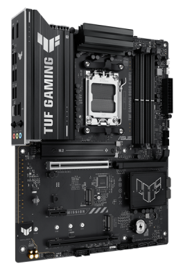 Материнская плата Asus TUF GAMING B850M-E WIFI SocketAM5 AMD B850 4xDDR5 mATX AC`97 8ch(7.1) 2.5Gg RAID+HDMI+DP