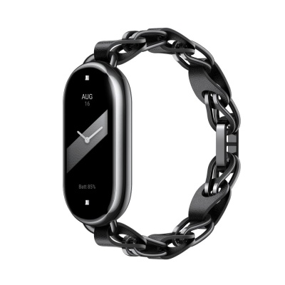 Ремешок для смарт-часов Xiaomi Smart Band 8  Chain Strap Black
