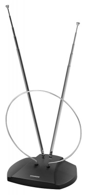 Антенна телевизионная Hyundai H-TAI120 7дБ пассивная черный