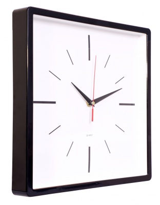 Часы настенные аналоговые Бюрократ WallC-S61P D30см черный