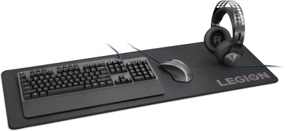 Коврик для мыши Lenovo Legion Gaming XL черный 900x300x3мм