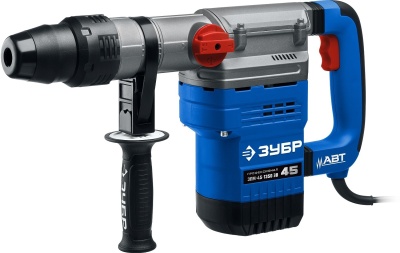 Перфоратор Зубр ЗПМ-45-1350 ЭВ патрон:SDS-max уд.:12.5Дж 1350Вт (кейс в комплекте)